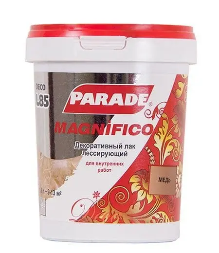Лак декоративный PARADE DECO MAGNIFICO L85 Хамелеон 0,9 л