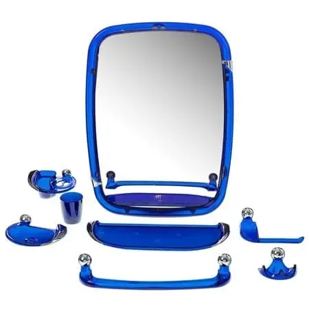 Набор для ванной комнаты "Вива классик" с зеркалом 430х580 мм, цвет в ассортименте