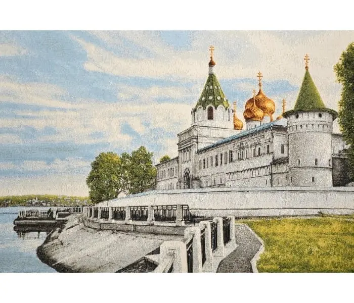 Гобелен "Кострома Ипатьевский монастырь" 78х53