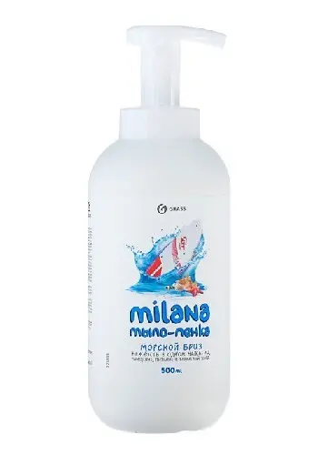 Мыло-пенка Grass Milana «Морской бриз» 500 мл