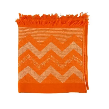polotentse_70kh150_makhrovoe_fine_line_bordyur_zigzag_oranzhevyy