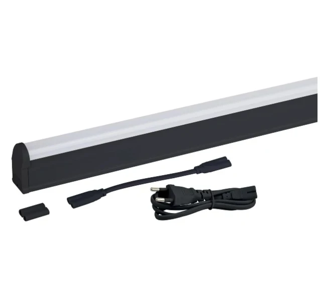 Фото для Светильник линейный Эра LLED-01-08W-4000-B черный L574мм