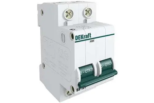 Автоматический выключатель DEKraft ВА101-2P-032A-C 11069DEK