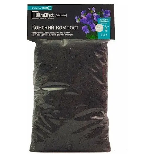 КОНСКИЙ КОМПОСТ UltraEffect 1,2 литра (Корневая подкормка BioLine)