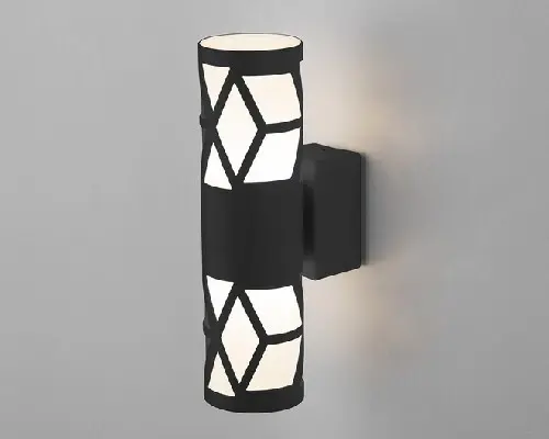 Настенный светодиодный светильник Fanc LED черный 1023