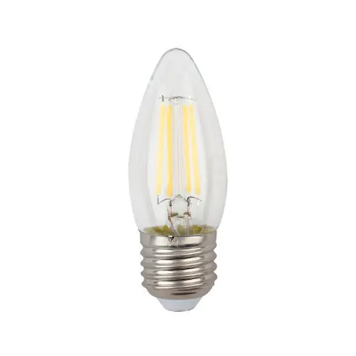 Лампа светодиодная ЭРА F-LED B35-7W-840-E27 Е27 / Е27 7Вт филамент свеча нейтральный белый свет