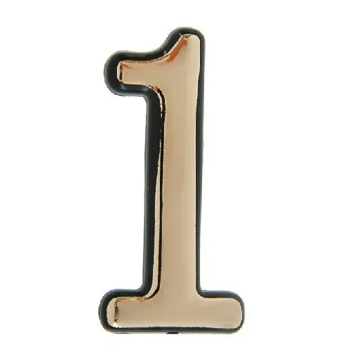 tsifra_dvernaya_1_plastikovaya_tsvet_zoloto_2942313