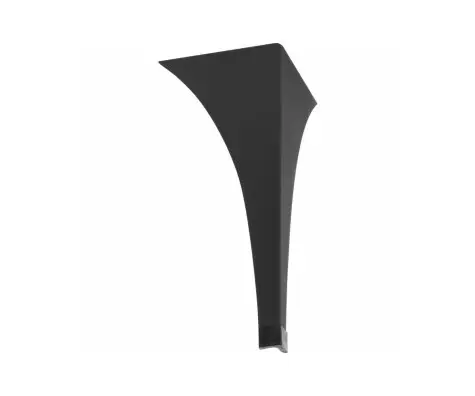 Ножка для журнального стола в стиле LOFT(Лофт) - черная, высота - 40 см, основание - 17х17 см