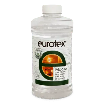 Масло EUROTEX для бань и саун 0,8 л