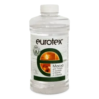 Масло EUROTEX для бань и саун 0,8 л