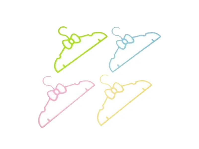 Вешалка-плечики для одежды детская, размер 30-34 26,5см, цвет МИКС, 1270957