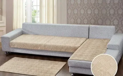 Фото для Комплект для мебели Дивандеки (70х150см-2шт, 70х210см-1шт) Cloris, цвет в ассортименте