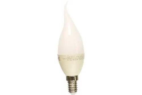 Лампа филаментная ЭРА F-LED BXS-5W-827-E14, свеча на ветру