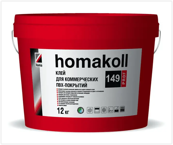 Клей Хомакол 149 PROF для напольных покрытий 3,5кг