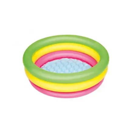 Фото для Бассейн надувной Bestway 70х24см "Лето" с надувным дном, 41л, от 2 лет