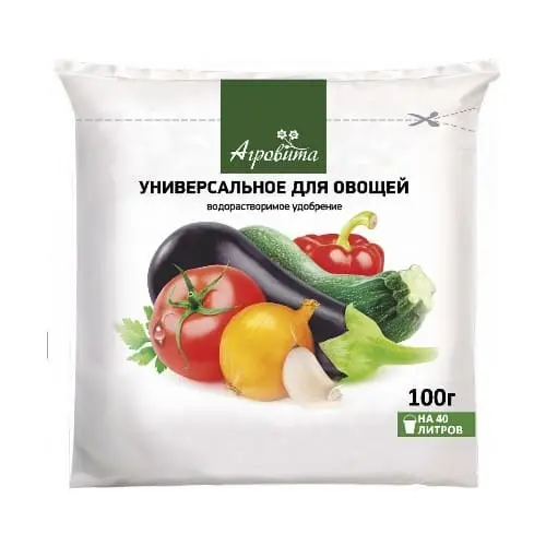 Агровита Универсальное для овощей 100гр Нов-Агро
