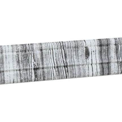Фото для Самоклеящийся ПВХ плинтус 3D черно-белый, текстура, 2,3м