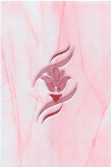 Вставка Елена цветок розовый 20х30