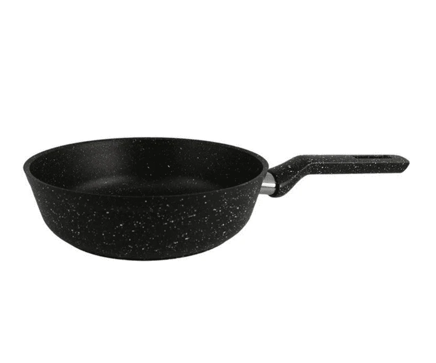 Ско­во­ро­да «Rashel» R-10220, черный гранит, 20 см