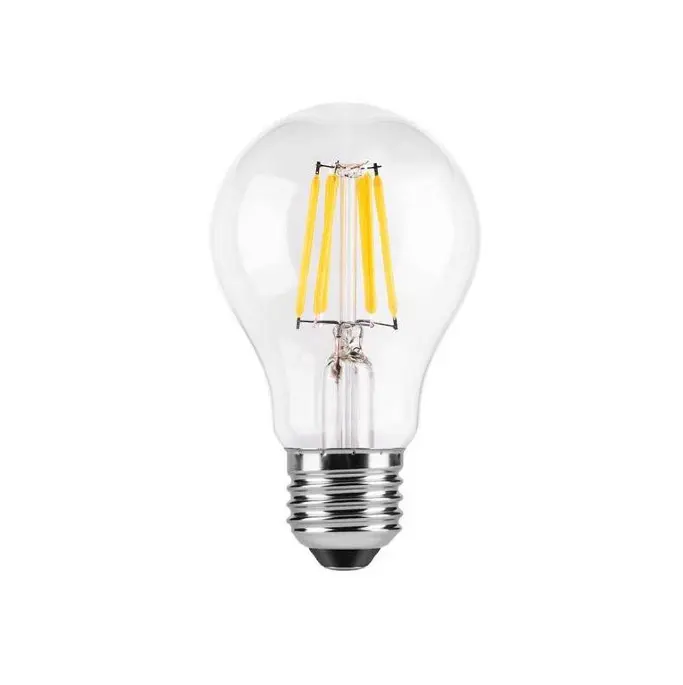 Лампа светодиодная филаментная ARTSUN F-LED A60 10W Е27 4000K груша