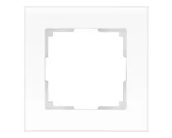 Рамка Werkel на 1 пост белый матовый WL01-Frame-01