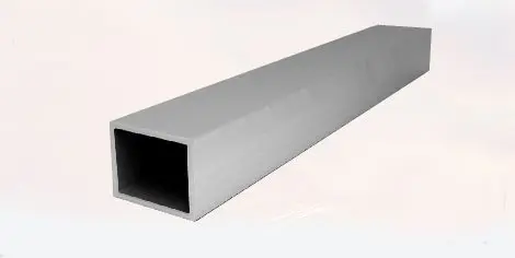 Труба квадратная алюминиевая 25х25х1,5мм 2 м