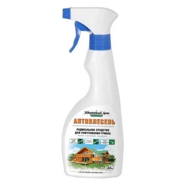 Фото для Деревозащитное средство 0,5кг Антиплесень Здоровый дом