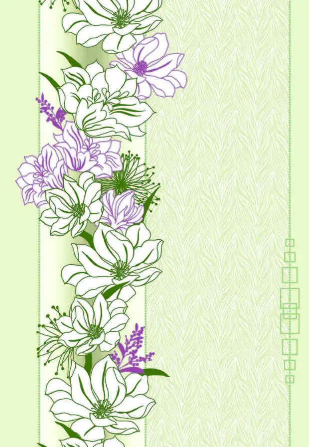 Панель ПВХ цветы 0502/3 2700х250х10мм