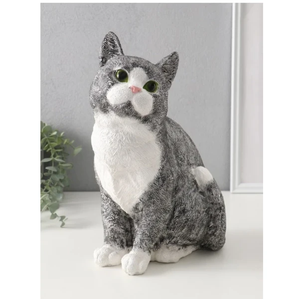 Фото для Фигурка «Кошка Серая», 31.5х16х24см 10890769