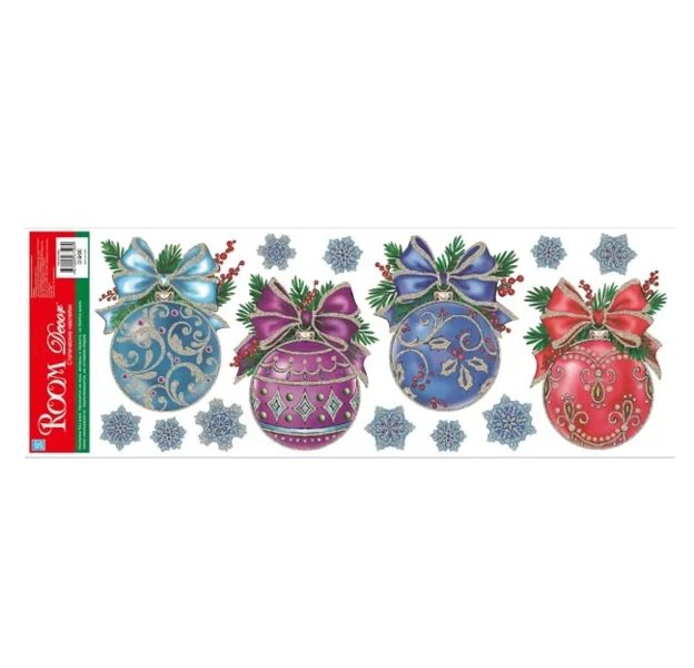 Фото для Наклейки новогодние 21х60см