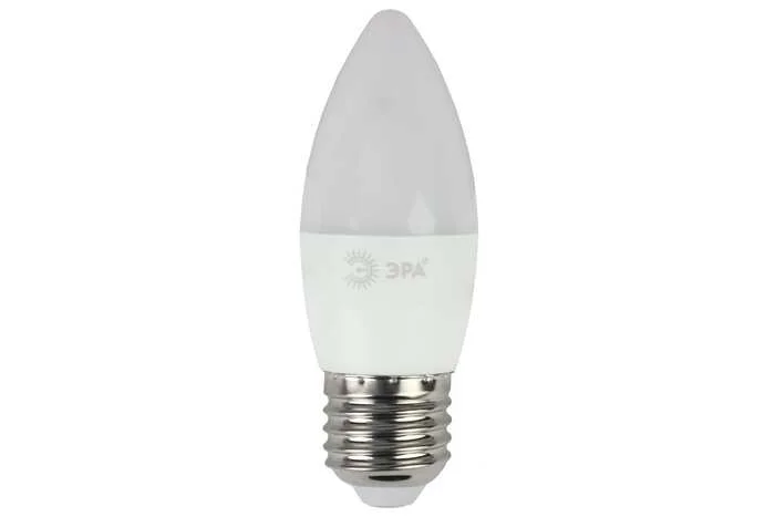 Лампа светодиодная ЭРА STD B35-11W-840-E27 свеча нейтр белый свет