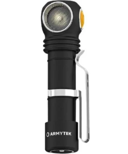 Фонарь Armytek Wizard C2 Pro Magnet USB налобный теплый 13812