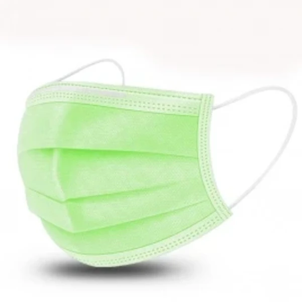 Маска одноразовая 3-х слойная Мельтблаун, 50 шт.