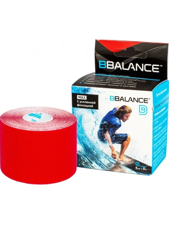 
Тейп для тела BBTape МАХ 5 см × 5 м, хлопок