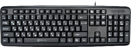 Фото для Клавиатура Oklick 180V2 Black USB, 104 клав,1.8 длина кабеля