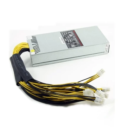 Фото для Блок питания 2400Вт R-Senda SD-2400W-BTC-1 16AWG for ASIC overclock mode S9 18TH, 2400W Mining PSU all cabels 16AWG, высота 4 см