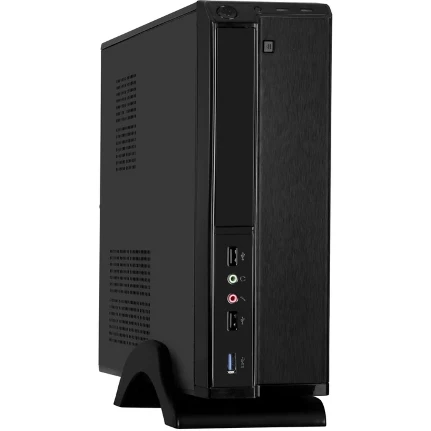 Фото для Корпус Exegate MI-207U (mini-ITX/mATX, без БП, 2*USB+1*USB3.0, аудио, черный)