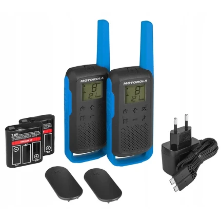 Фото для Радиостанция Motorola T62 PMR, каналов - 16, 0.5 Вт, в комплекте - 2 шт