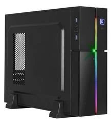 Фото для Корпус AeroCool Playa Slim черный без БП mATX 1x80mm 2xUSB3.0 audio bott PSU