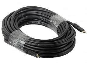 Фото для Кабель HDMI Cablexpert CC-HDMI4-30М, v1.4 19M/19M, 30м, черный, позол.разъемы, экран, пакет