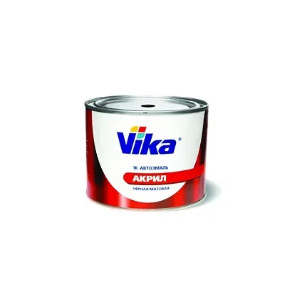 Фото для VIKA Краска акрил.черная матовая 1к 0,85 кг