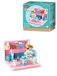 Фото для КОНСТРУКТОР "SLUBAN" РУМБОКС КАБИНЕТ 116 ЭЛЕМЕНТОВ