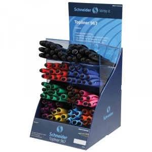 Фото для РУЧКА КАП SCHNEIDER TOPLINER 967 ЛИНЕР 0.4ММ АССОРТИ (196714, Голубая)