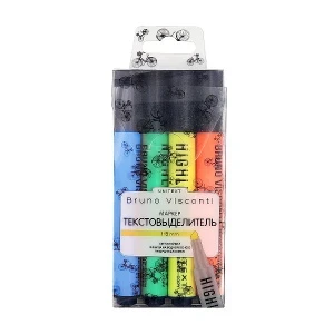 Фото для НАБОР МАРКЕРОВ ТЕКСТОВЫДЕЛИТЕЛЕЙ 4ЦВЕТА ЖЕЛТЫЙ/ЗЕЛЕНЫЙ/ГОЛУБОЙ/ОРАНЖЕВЫЙ