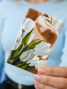 Фото для ОБЛОЖКА Д КАРТ 6,5*10,4СМ "SPRING TULIPS"