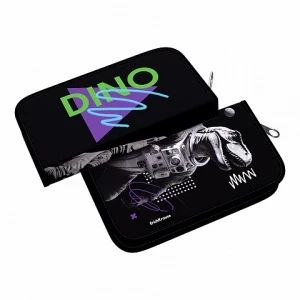 Фото для ПЕНАЛ КАРКАСНЫЙ ДВУХСТВОРЧАТЫЙ "DINO HOBBY" 20,5*11*2,5СМ