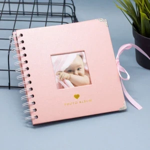 Фото для ФОТОАЛЬБОМ АЛЕФ 20Л 17,5*17,5 METAL (PA008, Pink)