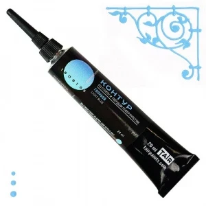 Фото для КРАСКИ ВИТРАЖ TAIR КОНТУР 20МЛ ГОЛУБОЙ