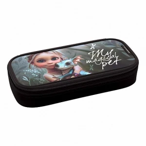 Фото для ПЕНАЛ ОБЪЕМНЫЙ КАРКАСНЫЙ "MAGIC PET" 21*10*5СМ