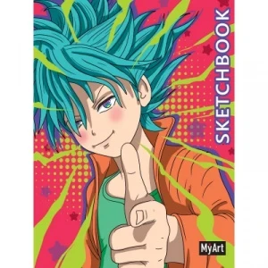 Фото для СКЕТЧБУК А4 64 Л "ELEKTRO BOY"